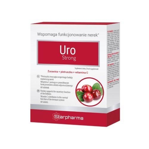 Zdjęcie Urostrong wspomaga funkcjonowanie nerek, 60 tabl.