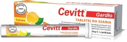 Zdjęcie Cevitt Gardło cytryna tabletki do ssania 20tabl