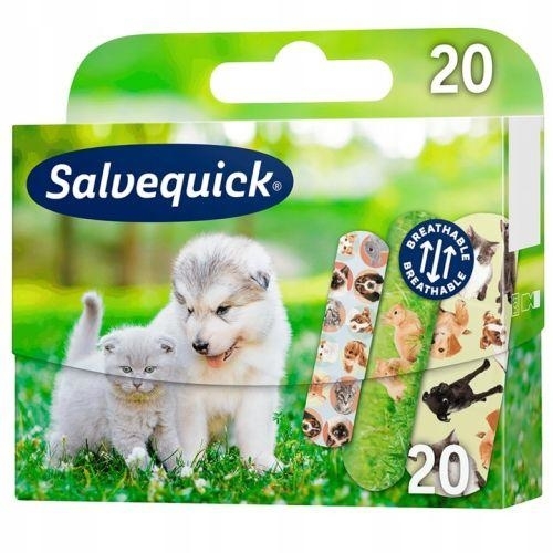 Zdjęcie Plast.Salvequick Animal Planet, 20szt.