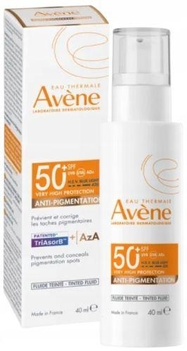 Zdjęcie AVENE SUN Koloryzujący fluid SPF50 przeciw przebarwieniom 40 ml