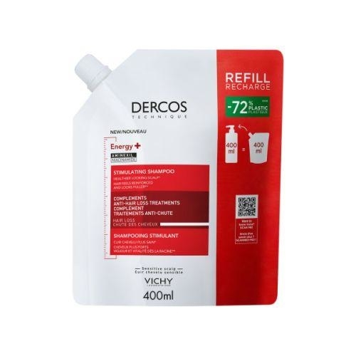 Zdjęcie Vichy Dercos Szampon wzmacniający 400ml,  REFILL