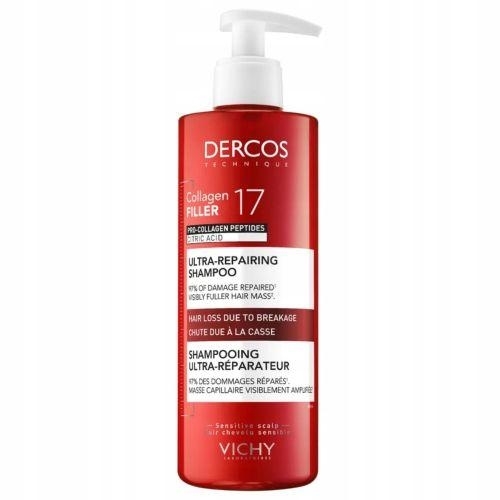 Zdjęcie Vichy Dercos Collagen 17 Filler Szampon 400ml