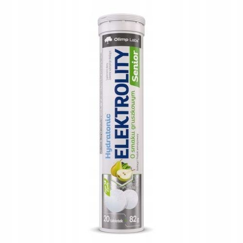Zdjęcie Olimp Hydratonic Elektrolity Senior gruszka, 20 tabl.