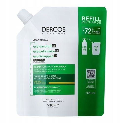 Zdjęcie Vichy Dercos Szampon łupież suchy 390ml REFILL