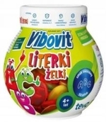 Zdjęcie Vibovit Literki Żelki 50 szt.
