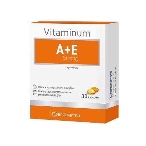 Zdjęcie Vitaminum A + E Strong, 30 kaps.
